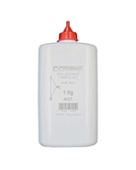 Tecwerk Slaglijnkrijt 1000 g rood kunststoffles