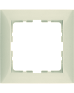 Berker S.1 afdekraam 1-voudig creme