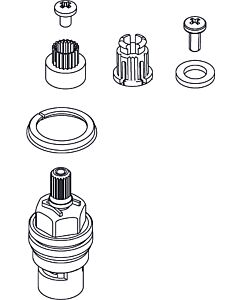 Venlo Nimbus II bovendeel 1/2" keramisch