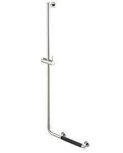 Geesa Comfort & Safety douchestang met wandbeugel links inclusief antislip handvat