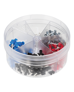 Conex assortiment geis.adereindhuls enkel 0,75-2,5 DIN 400 stuks
