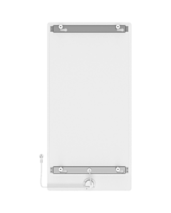 Best-Design Brenner-White elektrische radiator wit 750W