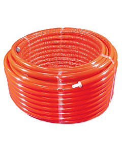 Tigris buis PE-X/Al isol. 13 mm Ø 16 x 2 mm rood rol 50 m