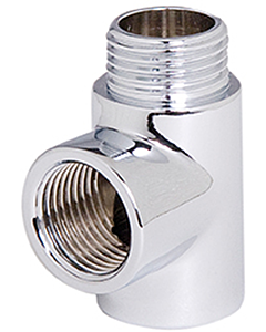 DRL T-stuk E-MIX chroom