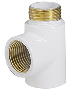 DRL T-stuk E-MIX wit