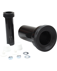 De Beer wand-wc afvoerset Ø 90 x 220 mm