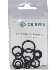 De Beer dichtingssortiment O-ringen