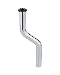 Grohe urinoirspoelpijp Ø 18 x 200 mm sprong 50 mm chr.