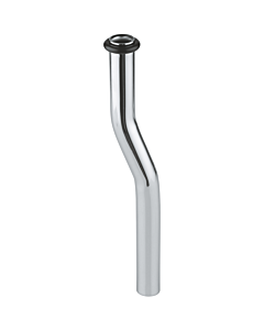 Grohe urinoirspoelpijp Ø 18 x 200 mm sprong 20 mm chr.