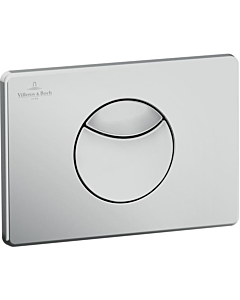 V&B ViConnect bedieningsplaat E100 geborsteld chrome