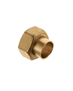 Bonfix 2-delige koppeling 35 mm soldeer x 1.1/2" bi.dr.