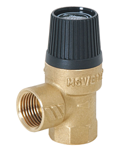 Veiligheidsventiel MSV/EL 1/2" binnendraad