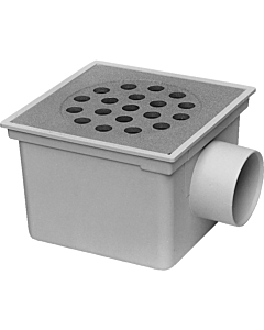 Van den Berg emmerput 200 x 200 mm abs/rvs zijuitl. Ø 75 mm 250 kg