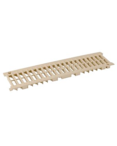 Nicoll Connecto afvoergoot sleufrooster pvc 500 mm beige