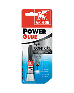 Griffon Power Glue Control secondenlijm tube 3 gram