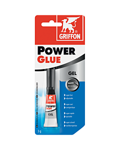 Griffon Power Glue Gel secondenlijm tube 3 gram