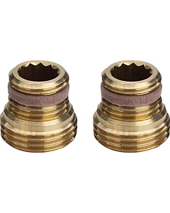 Viega adapterset 1/2" x 3/4" bu.dr.