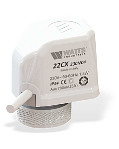 Watts servomotor 22CX NC4 230V M30 x 1.5