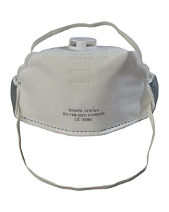 Promat stofmasker Shark FFP3 NR met ventiel opvouwbaar