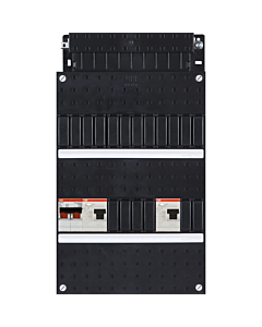 ABB Hafonorm basiskast 1-fase 1xHS 2P 2xALS 2P HAD3030-22+H42