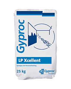 Gyproc spuitgips LP Xcellent 25 kg