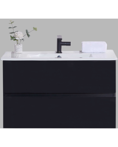 Dynamic Way badkamermeubel onderkast 80 cm hout zwart