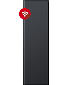 DRL E-Comfort Icon Wifi elekt. radiator 1490 x 450 mm 1500W grijs