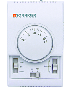Sonniger TR-110L Panel COMFORT snelheidregeling en thermostaat