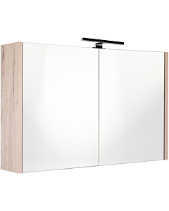 Best-Design Happy spiegelkast met verlichting mdf 100x60 cm Halifax