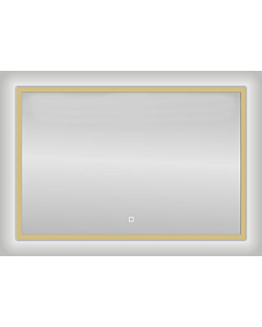 Best-Design Nancy spiegel met LED Isola  B80 x H60 cm mat goud