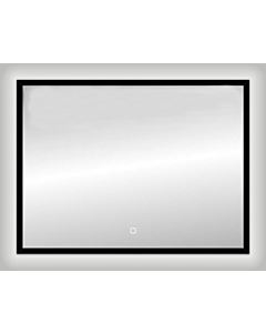 Best-Design Nero spiegel met LED Solaro  B80 x H60 cm mat zwart