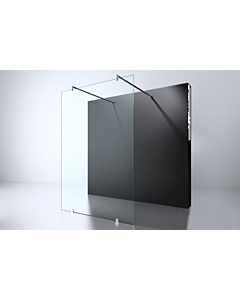 Best-Design Erico vrijstaande wand 120 x 200 cm Nano-glas 8 mm