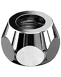 Schell klemschroefkoppeling 3/8" x   8 mm chroom