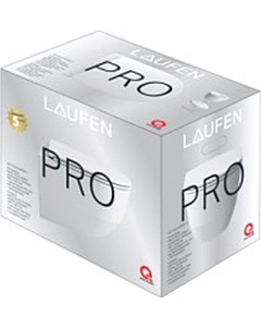 Laufen Pro Pack wandcloset rimless compact met closetzitting SC