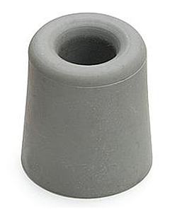 Deurbuffer rubber Ø 40 x 73 mm grijs