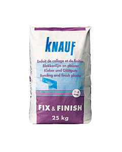 Knauf Fix & Finish pleistergips 25 kg
