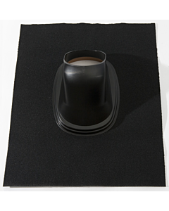Ubbink Ubiflex pan 131 universeel 35-55° 500 x 600 mm zwart