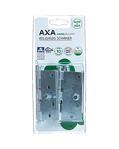 AXA vh-kogelscharnier 89 x 89 mm SKG3 blister 3 stuks