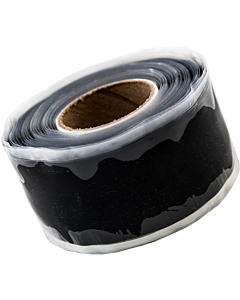 Canalit Stretch&Fix tape vulkaniserend 25 mm rol 3 m zwart