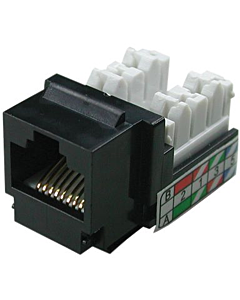 Klemko modulair chassis female snapin RJ45 cat5e
