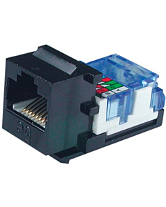 Klemko modulair chassis female snapin RJ45 cat5e zelfsnijdend