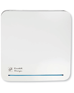 S&P ECOAIR Design Ecowatt T toilet-/badkamerventilator